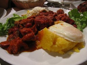 red garlic chicken stew