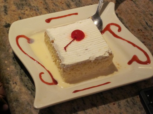Tres leches cake