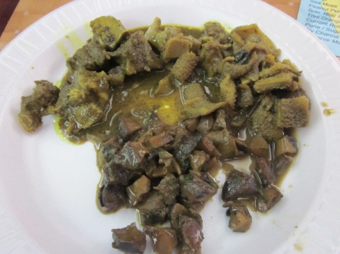 Goat belly and "counch"