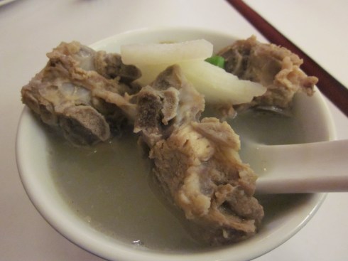 Pork and yam soup