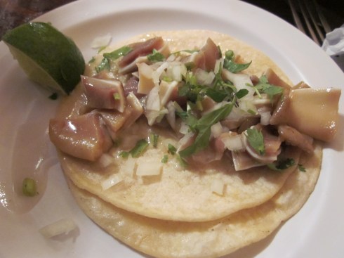 Pig's ears tacos
