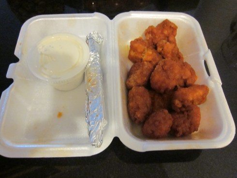 Basket of boneless wings