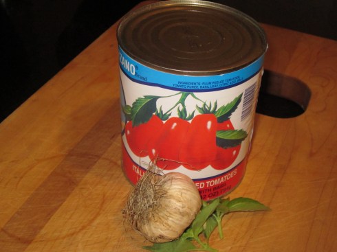 Marinara ingredients