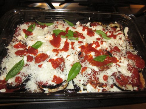 Eggplant parmigiana