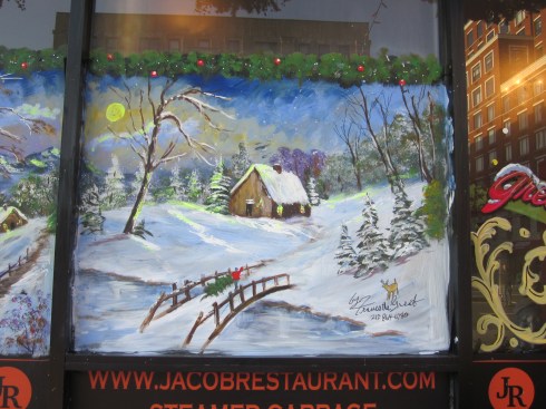 The artist's signature confirms the work's authenticity.