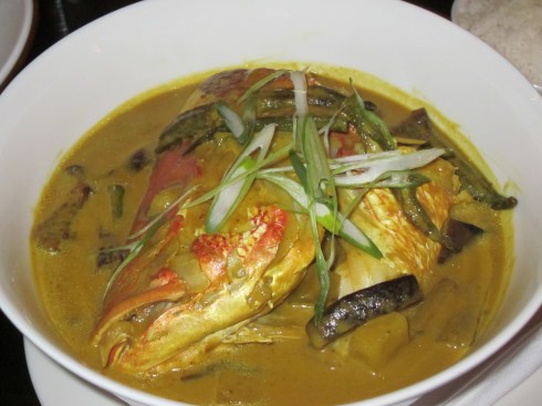 Eat a fish head, get good luck.