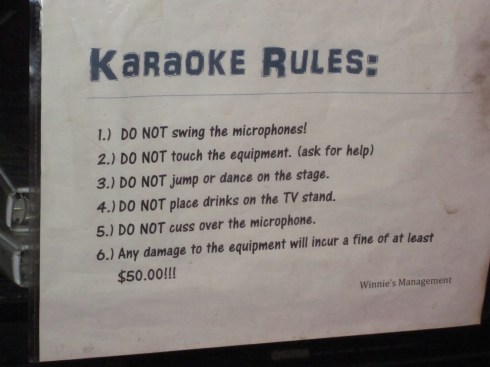 They are sensible about the dancing. But no cussing?