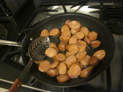 Andouille sausage