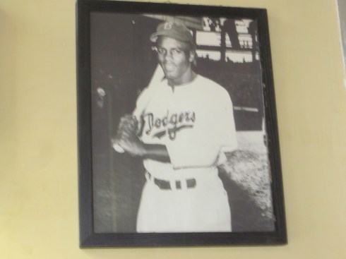 Jackie Robinson was still there.