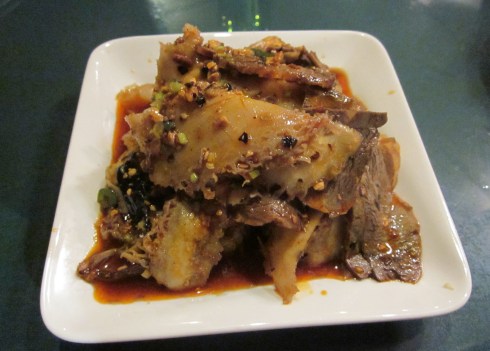 Ox tongue and tripe