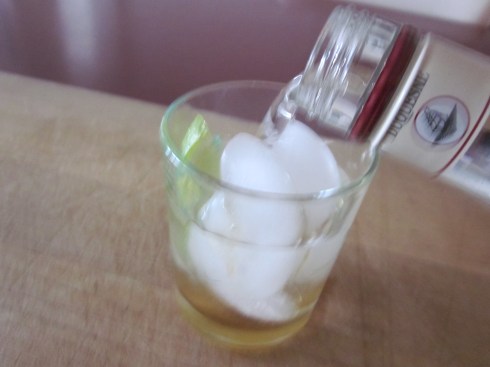 ...and finally the rum.