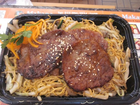 Bbq beef fried saimin