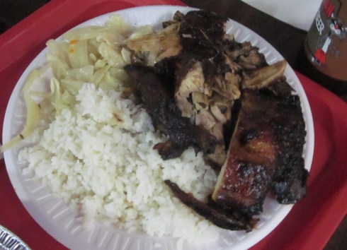 Frank's jerk chicken