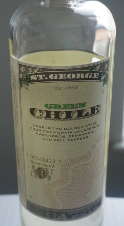 St. George's Green Chile Vodka