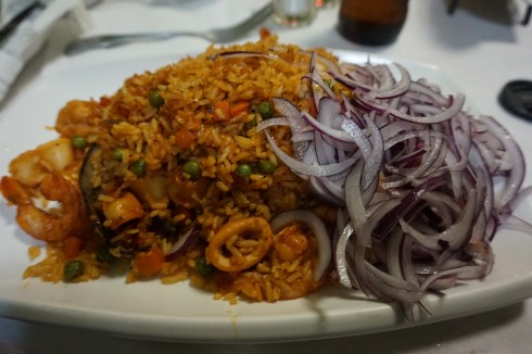 Arroz con mariscos